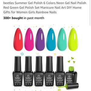 Beetles Colorful Gel Nail Polish Set